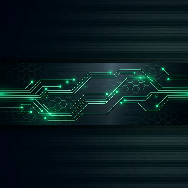 Quantana Optix - Emerald Circuit Banner